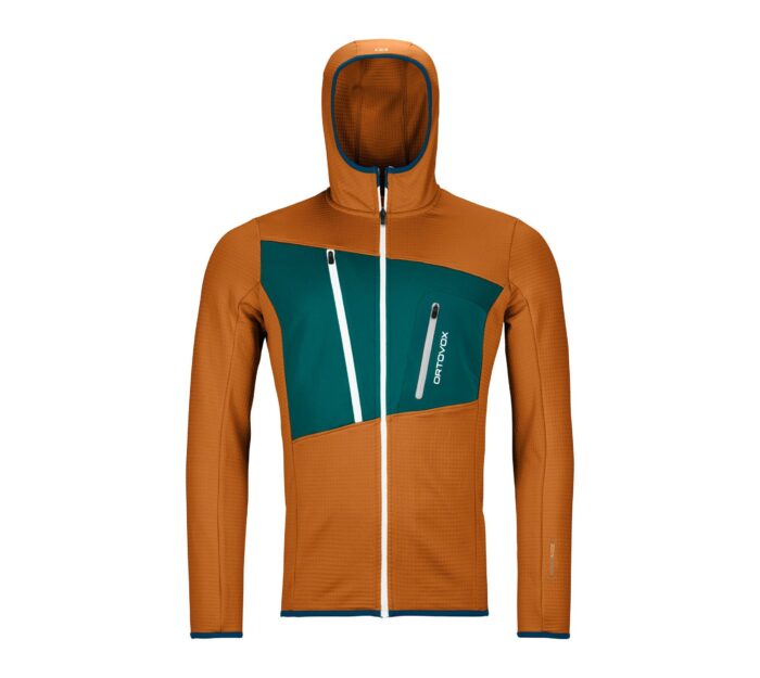 SWEAT À CAPUCHE POLAIRE ORTOVOX GRID M – Image 1