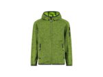 CMP Kid Hooded Sweatshirt in Knit-Tech Fleece