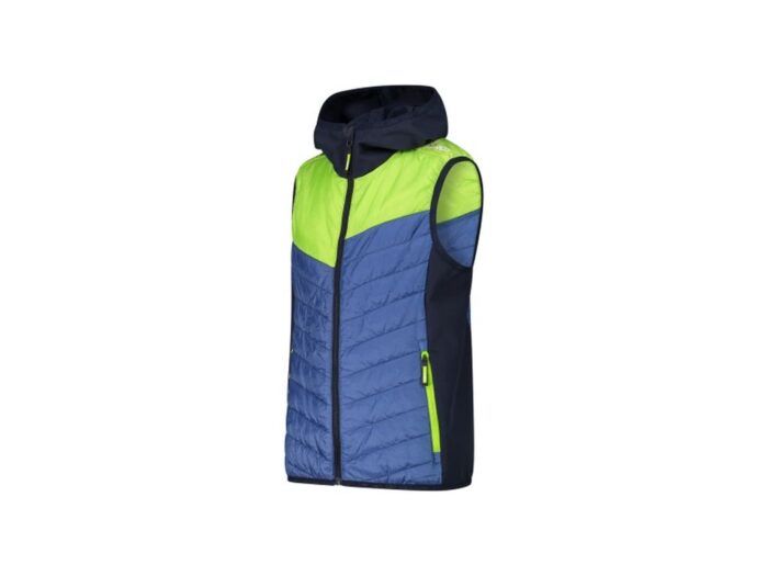 CMP Kid Hybrid Vest Fix Hood - Image 2