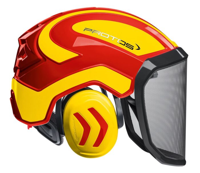 PFANNER Protos Integral Forest F39 rouge/Jaune fluo – Image 1