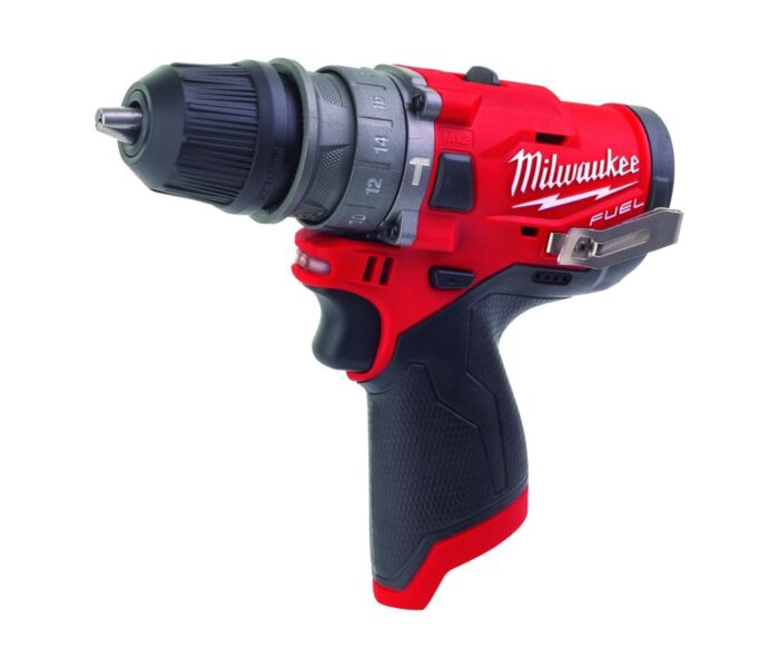 Milwaukee FUEL™ Akku-Kompakt-Schlagbohrschrauber mit Schnellwechselbohrfutter M12FPDX-0 - immagine 1