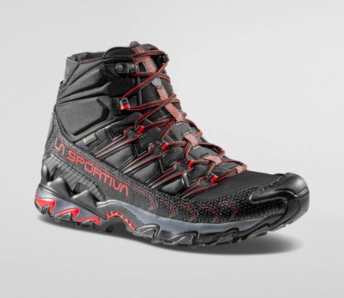 LA SPORTIVA Ultra Raptor II Mid GTX - Black/Goji - Image 1