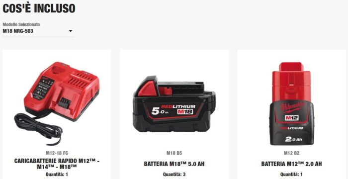 MILWAUKEE 18V Energy-Kit M18NRG-503 - immagine 3
