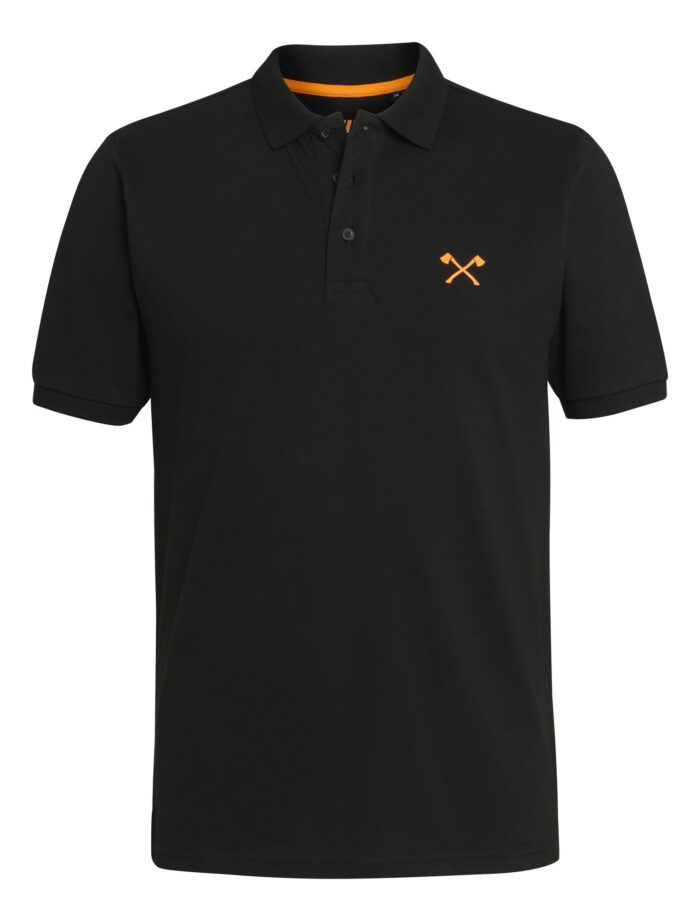 Maglia polo SMALL AXE nero, taglia XL - immagine 1