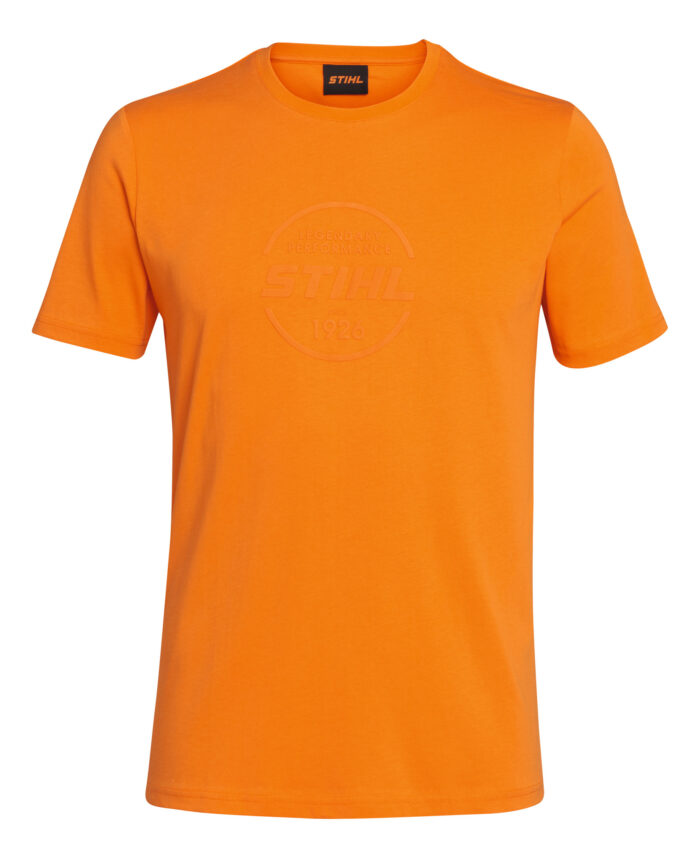 T-Shirt LOGO CIRCLE arancione, taglia L - immagine 1