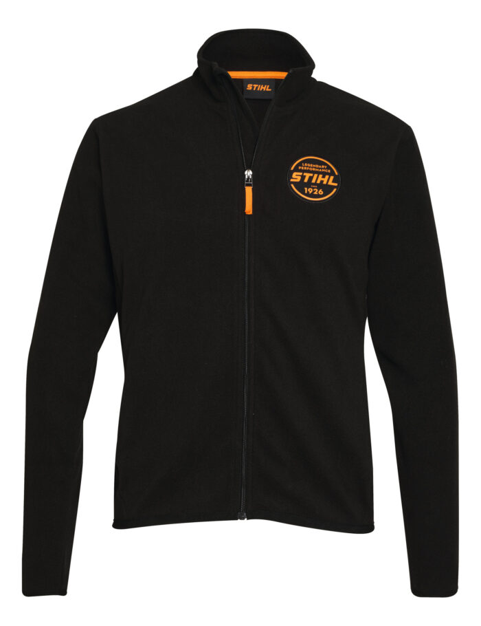 Giacca in pile "STIHL" nero, taglia XL - immagine 1