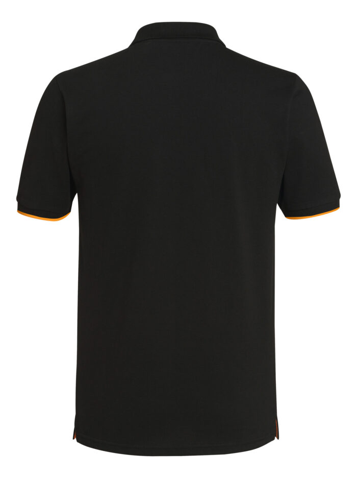 Maglia polo LOGO CIRCLE nero, taglia XXL - immagine 2